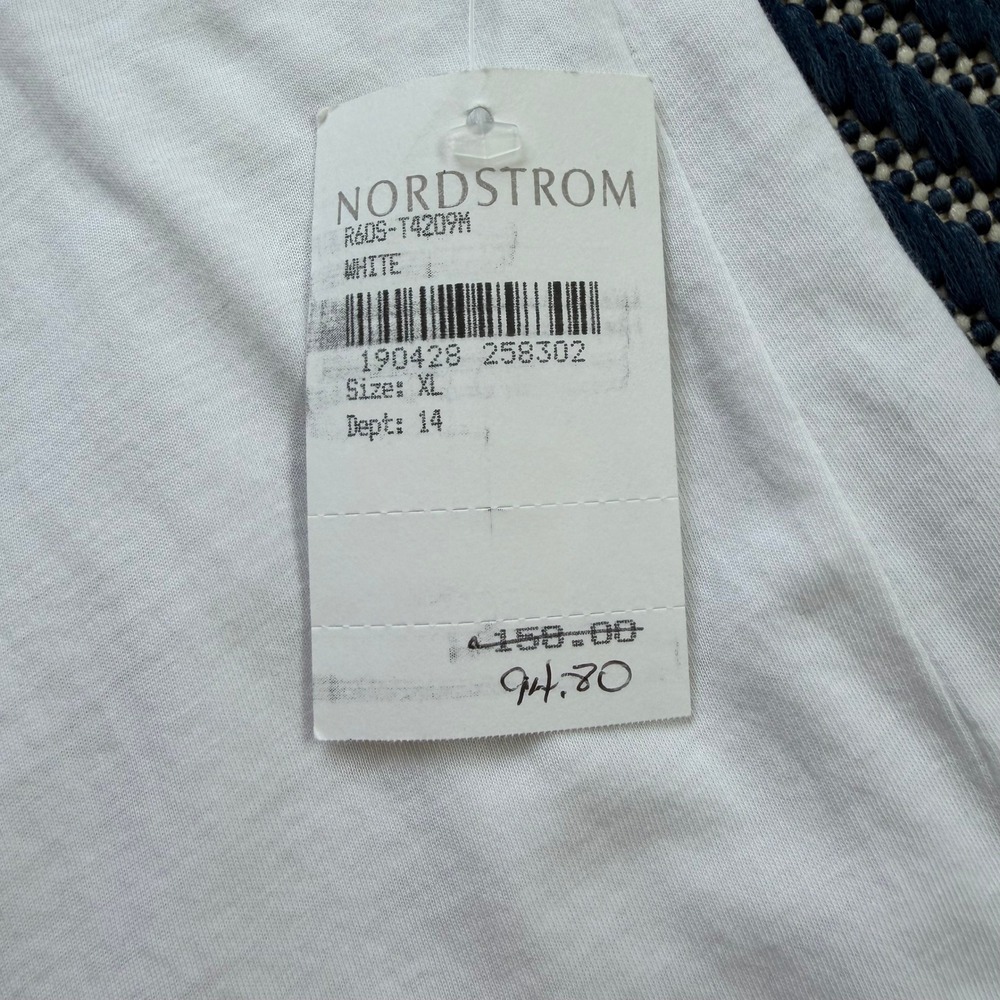 Eileen Fisher Button Down Shirt Women XL White - Picture 8 of 9